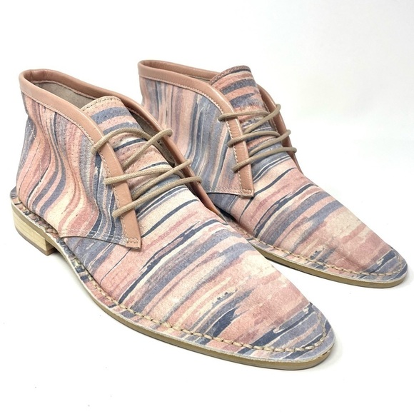 NEW Kelsey Dagger Brooklyn Walworth Southwestern Chelsea Desert Boots US 7.5/38 - Picture 9 of 16